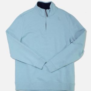 Club Room Tide Blue cotton 1/4 zip